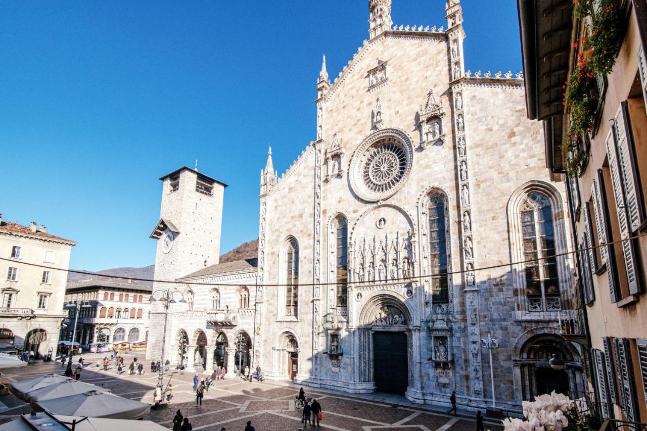 Апартаменты La Finestra Sul Duomo - The House Of Travelers Комо Экстерьер фото
